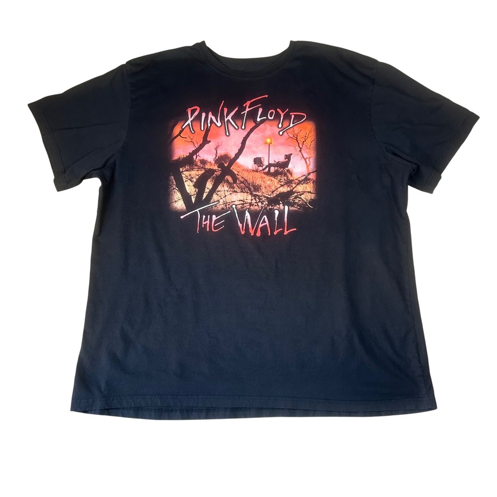Pink Floyd The Wall Graphic T-Shirt Mens 4XLT Black Body Rags Winterland 2010